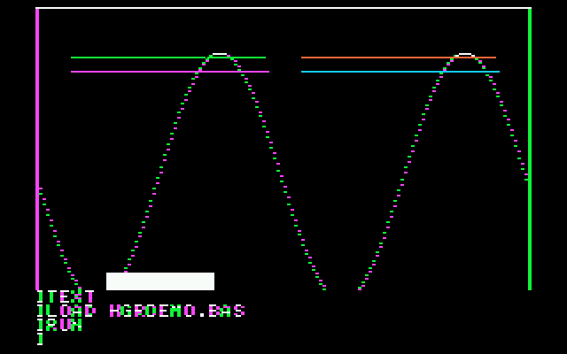 HGR with the four text lines under the picture